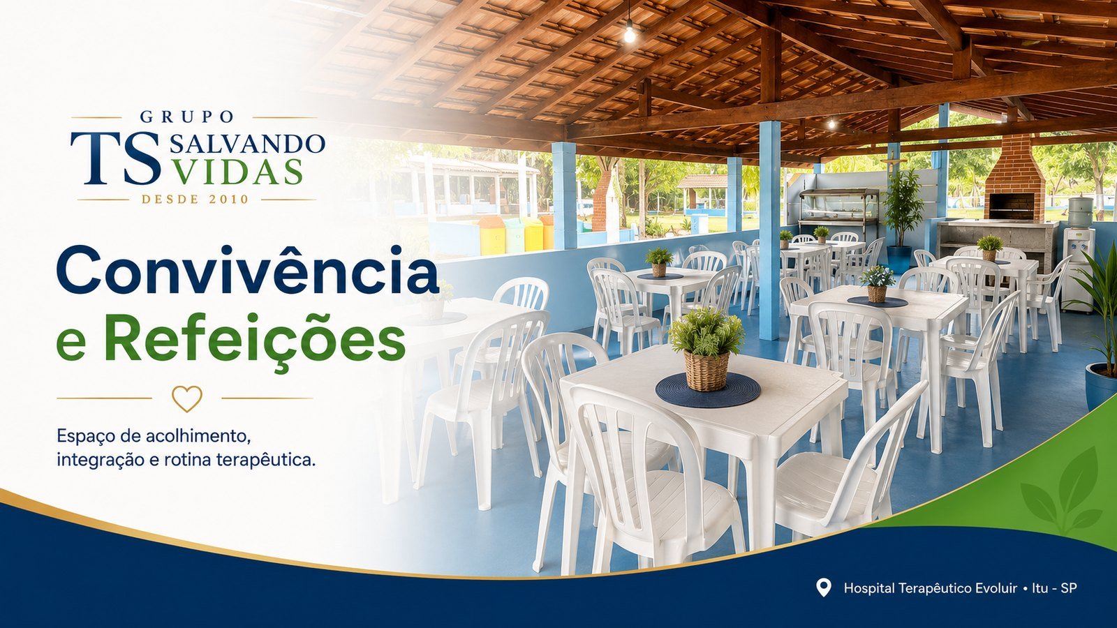 Infraestrutura e privacidade no Hospital Terapêutico Evoluir em Itu-SP